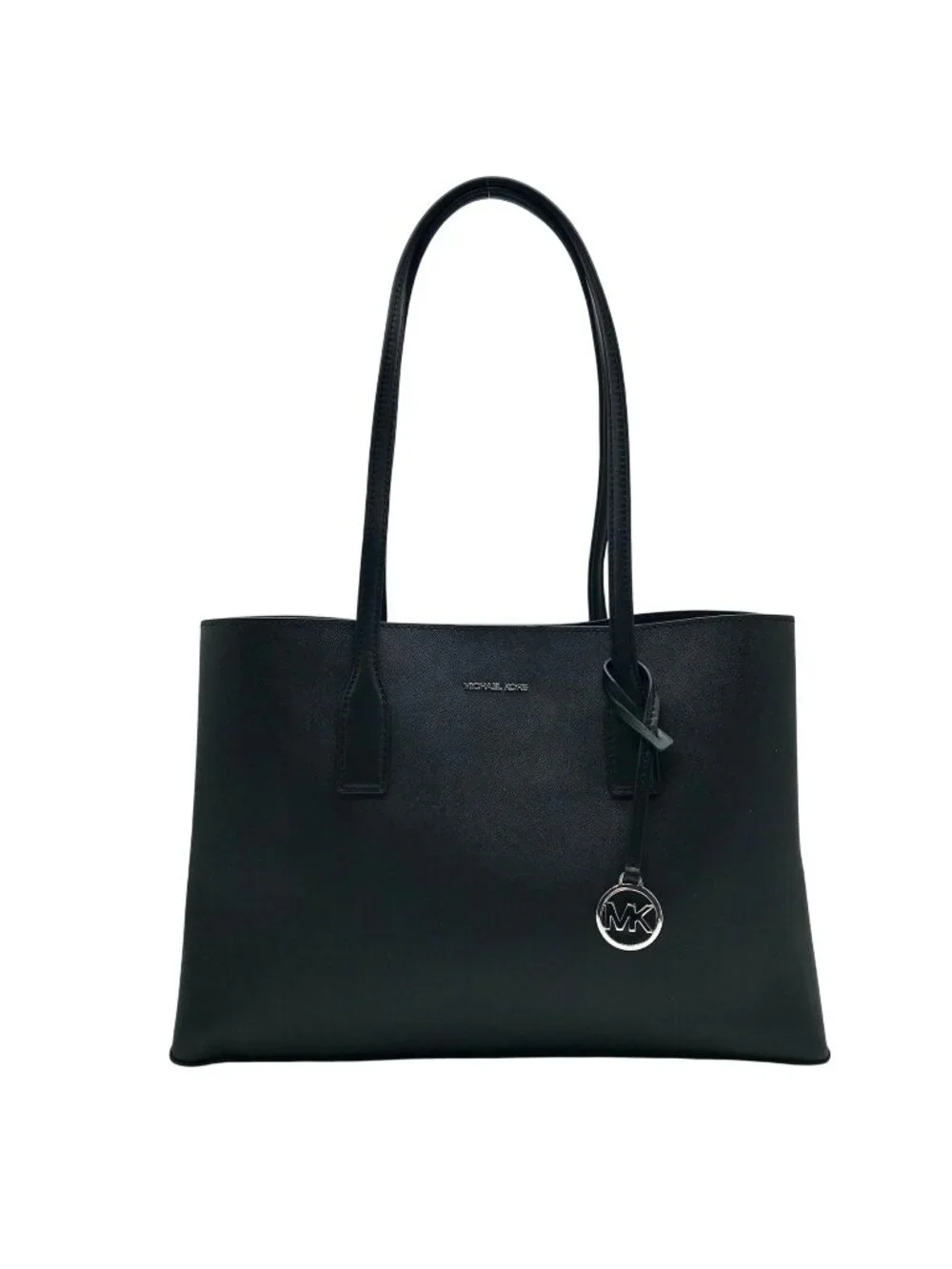 Michael Kors Black Ruthie Leather Tote Bag